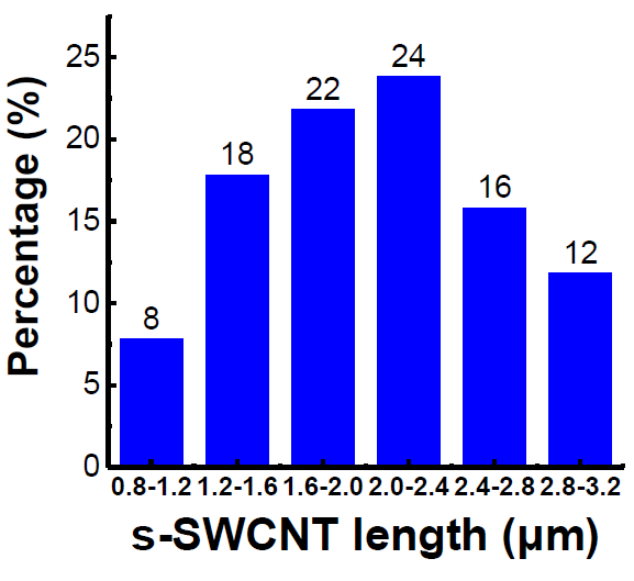 8 inch network cnt film wafer suzhou carbon semiconductor technology